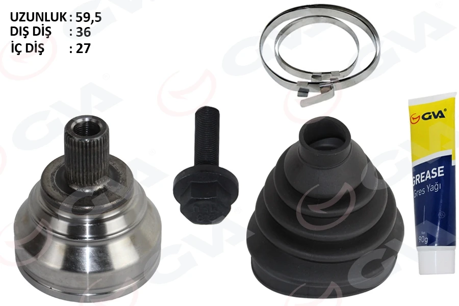 Aks Kafasi Dış Caddy-Passat-Tiguan 2.0 Tdi̇ 15-Cuuf-Dfsc-Dfsf-Cuud-Dfsd-Cuub-Dfsb-Cuue-Dfse 2.0 Tdi̇