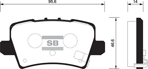 Arka Fren Balata Honda Civic 1.8l R18a Vtec Fk2 Hatchback 06-> / 1.4l L13z1 Fk1 Sport 09->