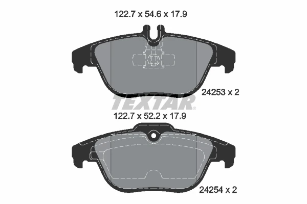 Fren Balatasi Arka Mercedes W204 S204 X204 C207 A207