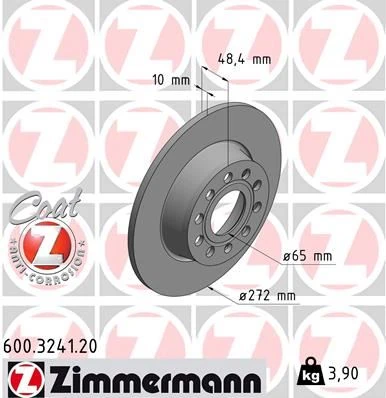 Arka Fren Aynası Jetta III-Golf Vi-Caddy 10>scirocco 08>a1 01>a3 04>altea 06>octavia 04> 272x9.7x9dl 986479677-986479c20-Df7911