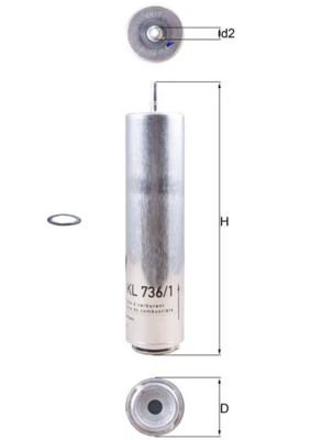 Yakıt Filtresi BMW N47 F20 F30 F22 F32 F34 F36 . Mini R55 R56 R57 R59 R60 R61