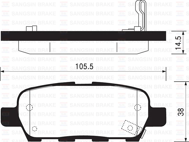 Arka Fren Balata Nissan X-Trail 2.0l Qr20 T30 01-07