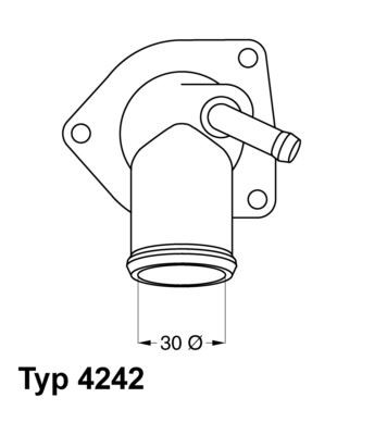 WAHLER Termostat OPEL