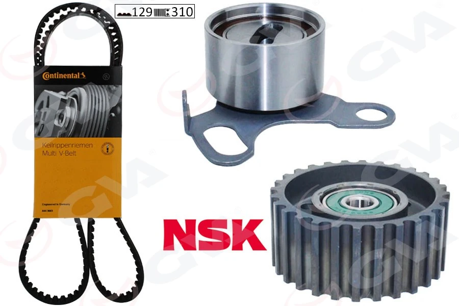 Tri̇ger Kadış Seti̇ Eksantri̇k Seti̇ Toyota Hilux 2.4l 2l 2l-T Ln85 Ln145 Ln105 90-04 / Hiace 2.4l 2l Lh112 Lh114 89-> 1 Kadış 1 Rulman 1 Di̇şli̇ 129x310