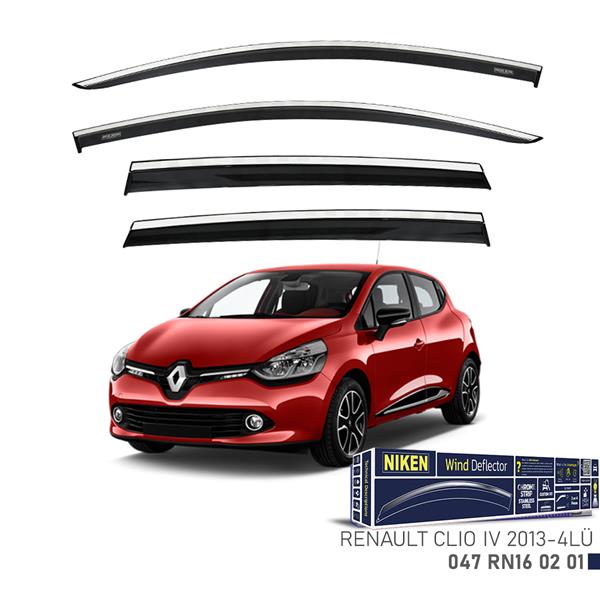Kromlu Cam Rüzgarliği Renault Clio IV 2013-4lü