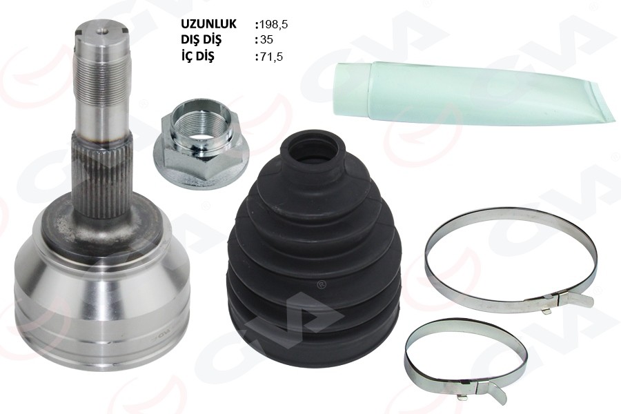 Aks Kafasi Fiat Ducato 06 Citroen Jumper 06 Peugeot Boxer 06 2.0d Mtj 2.3d Mtj 3.0d Mtj
