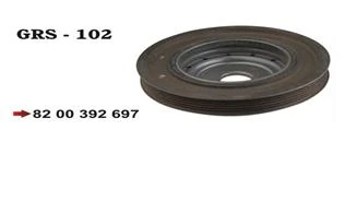 Krank Kasnaği Clio II 98 Clio III 05 Kangoo 01 Megane II 02 Scenic II 03 Logan 06 1.4 1.5dci 1.6 5pk