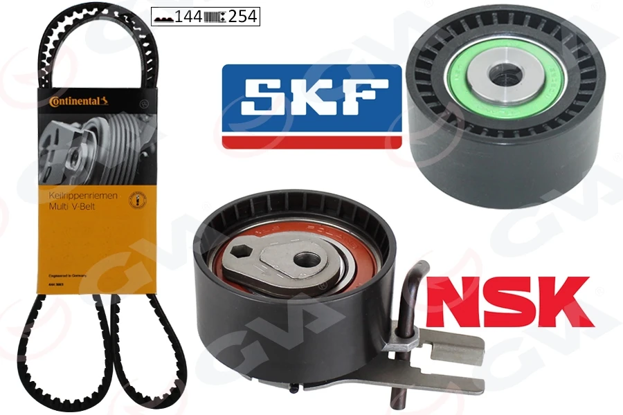 Eksantri̇k Gergi̇ Ki̇ti̇ 144 Di̇ş Euro4 P206-P307-C1-C2-C3-Nemo-Bipper-Fiesta 02> 1.4 Hdi-Tdci