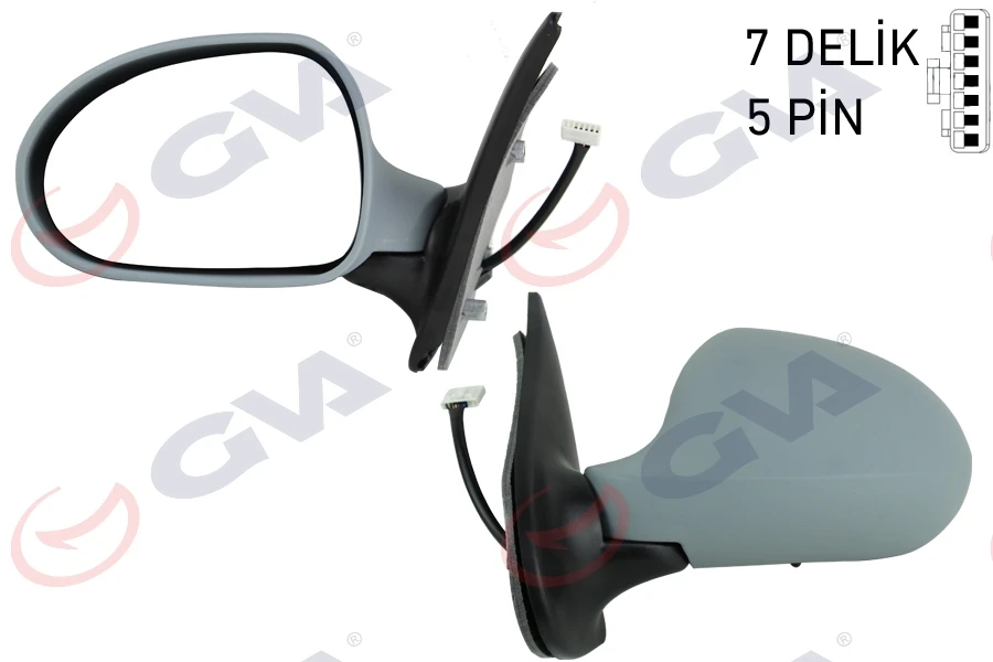 Dış Di̇ki̇z Aynası Sol Albea 06 Elektri̇kli̇ Astarli Konveks