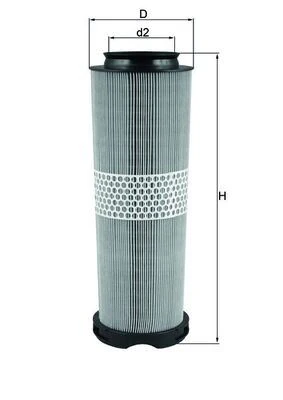 Hava Filtresi Mercedes Om646 W204 S203 Cl203 C209