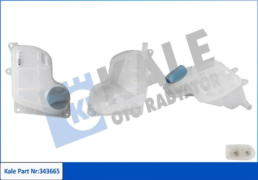 Genlesme Kavanozu Kapaklı Audi A4-A6 97-04-Passat 00-05-Superb Radyatör Ek Su Deposu