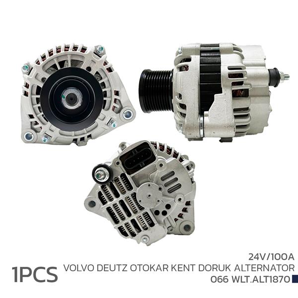 Alternatör Sarj Di̇namosu 24v 100a Volvo Deutz Otokar Kent Doruk