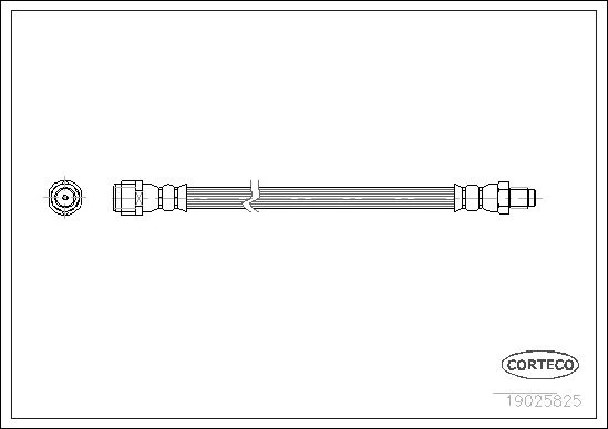 Fren Hortumu Arka Mercedes W202 W203 C208 C209 W210 R129 R170 W140 B901>b905