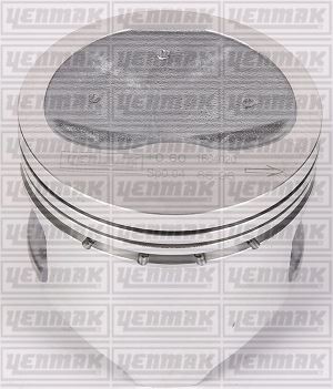 Motor Pi̇ston Segman Tmpr-Slx 1600 86.40 Çap Std