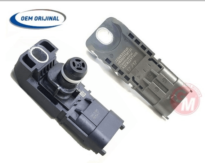 Basinç Kaptörü Map Sensörü Renault Clio IV 12> Captur 13> Megane III 09> Kangoo II 08> 1.5dci K9k Master III 10> 2.3dci Laguna III 07>14 Trafic II 06> 2.0dci