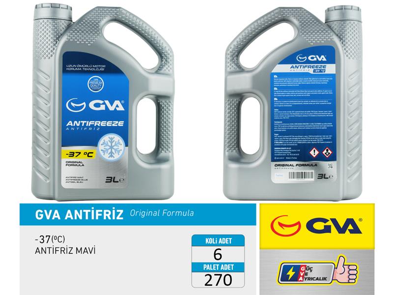 GVA Antifriz Mavi 3LT