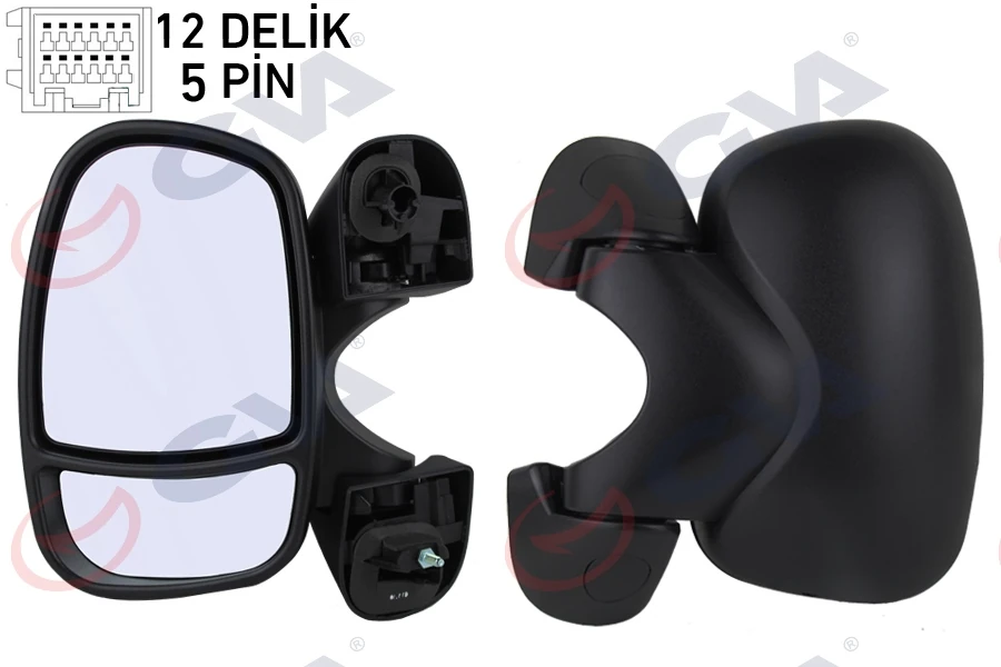 Dış Di̇ki̇z Aynası Sol Trafic-Vi̇varo 01> Elektri̇kli̇ Isitmali Sensörlü Konveks 5 Fi̇ş Vm-967ehl