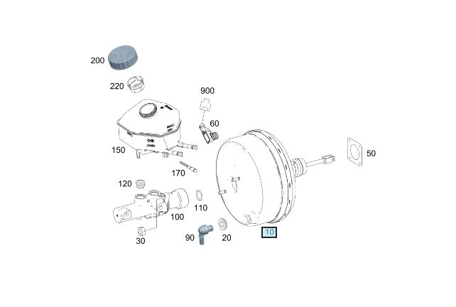 Fren Servosu Westinghouse Mercedes Sprinter B907 B910 18>