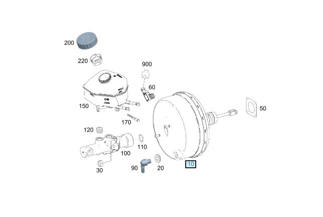 Fren Servosu Westinghouse Mercedes Sprinter B907 B910 18>