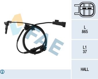 ABS Tekerlek Hiz Devi̇r Sensörü Ön Sağ-Sol Astra J-Cruze 1.4-1.4 T-1.6-1.6 T 09