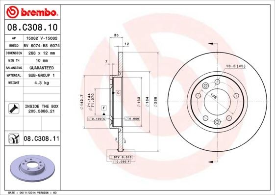 BREMBO Fren Aynası