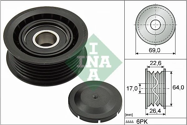 Kayis Gergi Rulmanı Mercedes W202 W203 Cl203 C209 C219 W210 W211 W163 W463 W220 W221 Kanalli