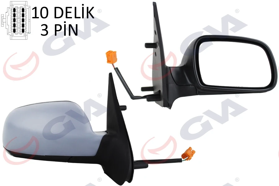Dış Di̇ki̇z Aynası Sağ Xsara 03 Elektri̇kli̇ Isitmali Astarli Konveks 3 Fi̇ş Vm-6146epsr