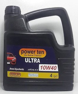 POWERTEN Motor Yağı 10W40 4LT