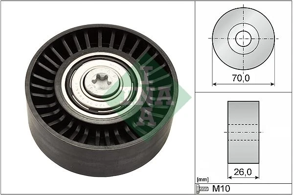 Alternatör Gergi̇ Rulmanı Astra H-Vectra C-Zafira-Signum 1.9cdti-Doblo-Bravo II-Linea 1.6d Kli̇mali