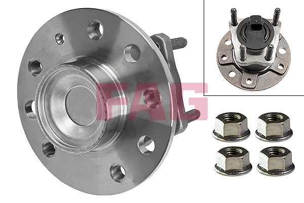 Arka Teker Poryası Rulmanli Astra H-Zafira B 1.3cdti-1.4-1.6-1.7cdti-1.9cdti 04> 5 Bi̇jon