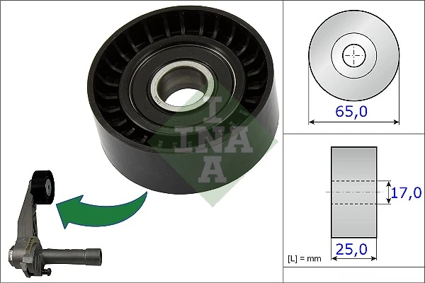 Alternatör Gergi̇ Rulmanı Tek Rulman Grandland-P207-P208-P308-P508-Rzc-P2008-P3008-P5008-Partner-B Erlingo-C3-C4-C5-Ds3-Ds4-Ds5 1.4-1.6 Vti-Thp Ep3-Ep6