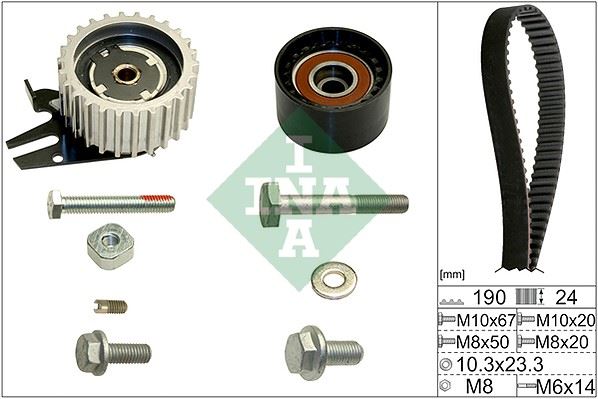 Eksantri̇k Gergi̇ Ki̇ti̇ 190x24 Vectra C-Zafira B-Astra H-Croma-Alfa Romeo 159 1.9cdti̇-Jtd Z19dtl