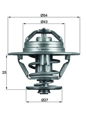 Termostat 83c Boxer-Jumper-Movano-Master-Daily 2.5-2.8 D-Hdi-TDI-Jtd