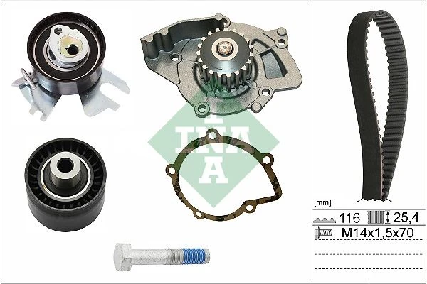 Triger Seti Devi̇rdai̇mli̇ Boxer II Jumper II 2.2hdi 8v C5 II P407 P508 P307 P308 C8 Expert III Jumpy III Scudo III 2.0 16v Smax Focus Mondeo IV 07>14 2.0tdci