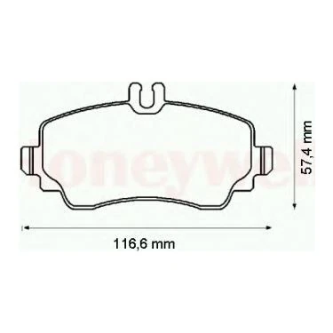 Fren Balatasi Arka Mercedes C-Class W205 S205 C205 A205