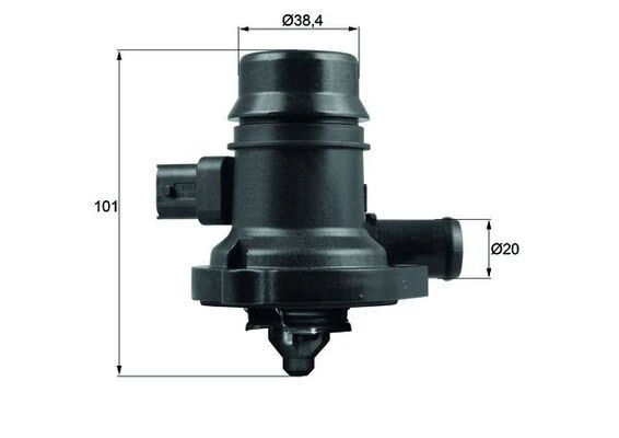 Termostat Astra J 10>15 Insignia A 09>17 Corsa D 07>14 Corsa E 15>19 Meriva B 10>17 Mokka 13>19 1.4 A14net A14nel B14neh B14 Nej 103c