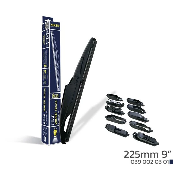 Niken 225mm 9 10 Aparatli Arka Si̇lecek Süpürgesi̇