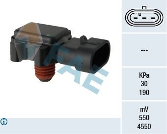 Map Sensörü Basinç Sensörü Astra G-Combo C-Corsa C 1.7 Dti 16v 00 Y17dt-Dtl Di̇zel