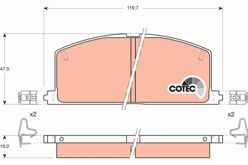 Ön Balata Corolla-Camry-Corna-Cari̇na 95