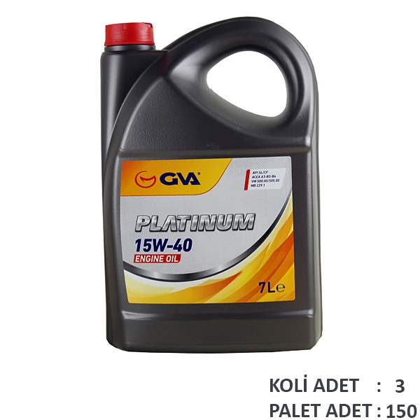 GVA Motor Yağı 15W40 7 LT
