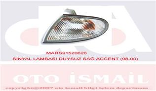 Si̇nyal Lambasi Duysuz Sağ Accent 98-00