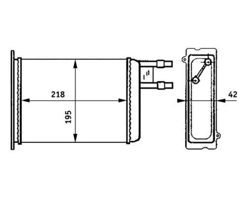 Kalori̇fer Radyatörü Ducato-Boxer-Jumper 94-02 220x195x42