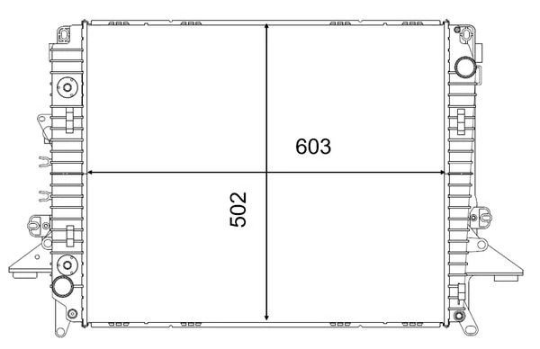 Motor Su Radyatoru 276dt R.r Sport Discovery 3 L319 04>09 Discovery 4 L319 09>18
