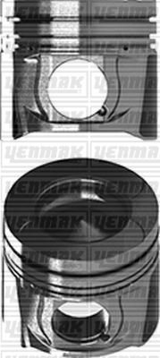 Motor Pi̇ston Segman Std 85.01 Master III 10> Movano B 10> 2.3 Dci̇ Cdti Euro 5