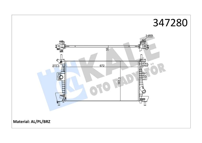 Motor Su Radyatoru Focus III C Max 11 1.6ti Vct 1.6 Zetec Efi Al Pl Brz