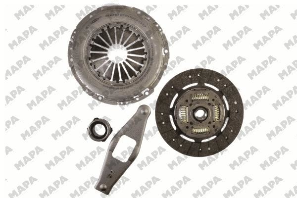 Debriyaj Seti Transit V184 2.4tdci 100ps-120ps-125ps 00 06 Rulmanli Catalli