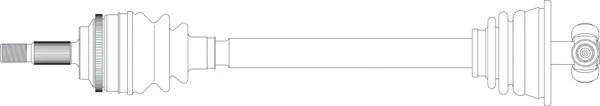 Aks Ön Sol Megane I 1.9 96 > Kalin Freze