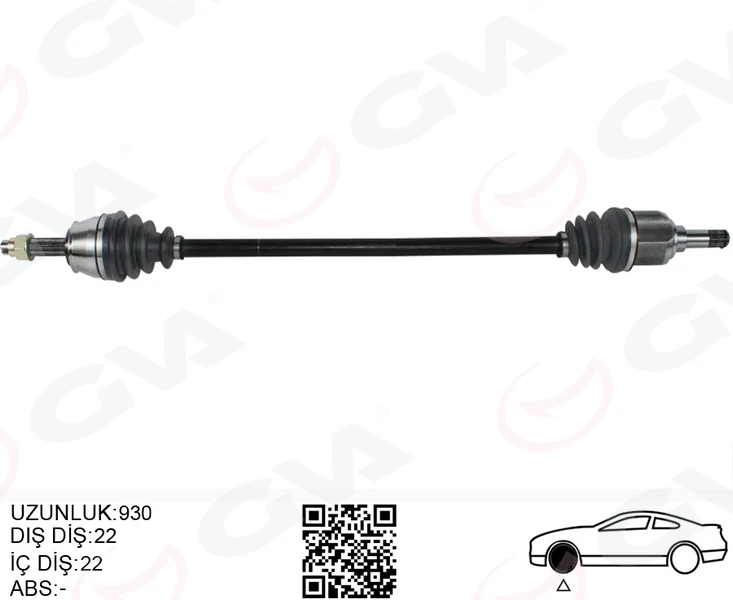 Komple Aks Sağ Ön Fiat Doblo 119.223 1.4 01-10