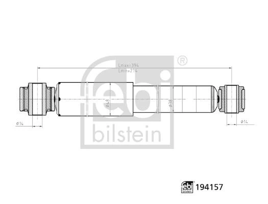 Havali Suspansiyon Amortisoru Arka Gazli Mercedes Vito W639 03>