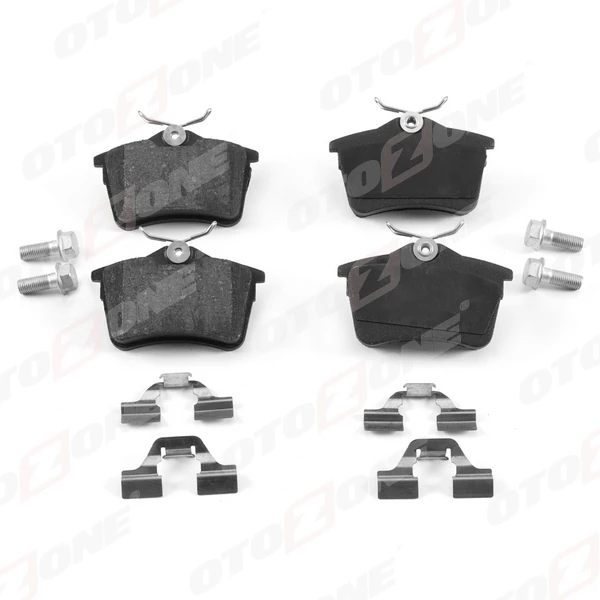 Arka Fren Balatasi P307 00>09 P308 07>14 Partner 08> Partner Tepee 08> Berlingo 08> C4 04>16